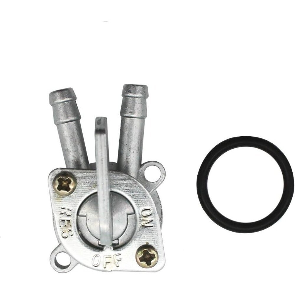 3-Position Gas Fuel Valve Petcock with Rubber Seal for Classic Bikes